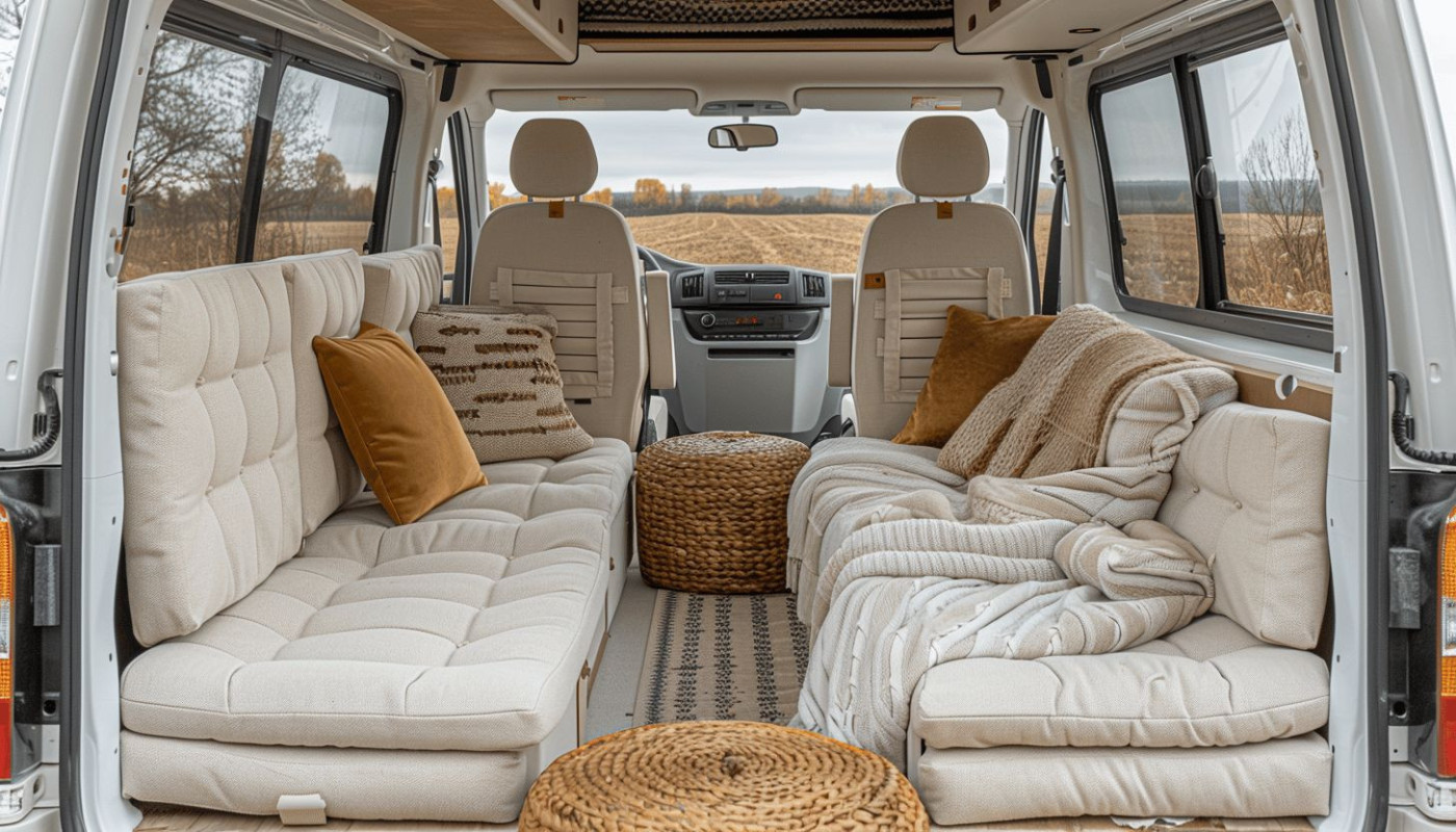 Optimiser l'espace dans un van aménagé pour 5 personnes